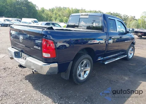 2012 Ram 1500 Slt from USA, damaged, VIN 1C6RD7GT1CS240761